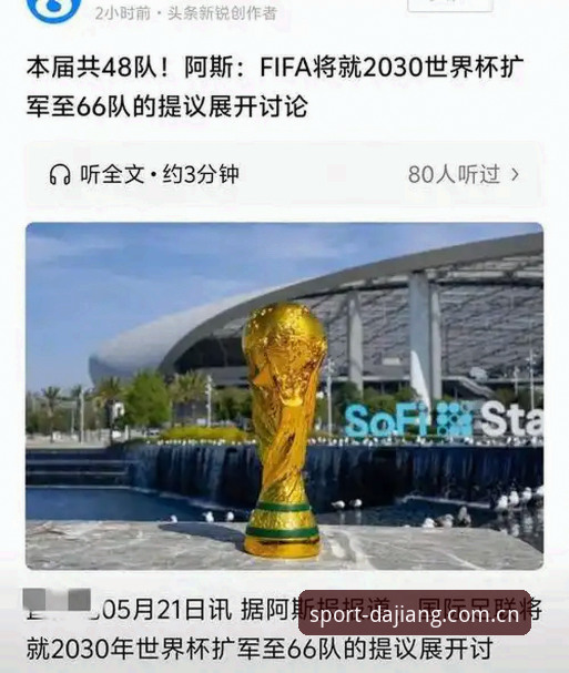 3大核心看点解析2030世界杯扩军至66队对中国足球的深远影响